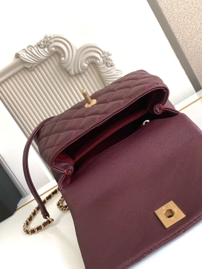 Ch**el top handle bags